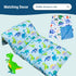 3-Piece Set Wildkin Microfiber Crib Bedding Comforter, Fitted Sheet & Crib Skirt - Dinosaur Land