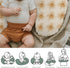 Vintage Golden Sun Baby Nursing Pillow Covers for Boy Girl Tribal Sun Totem Nursing Slipcovers for Breastfeeding