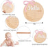BEADED Bow(Bow-1) Hello World Birth Announcement - Bow Baby Girl Announcement Sign,Hello World Baby Girl Hospital Sign
