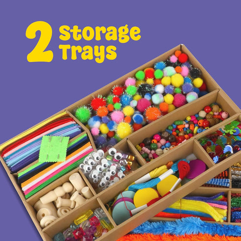 3.8 4 5 6 7 8 9 10 11 12 Kid Made Modern Arts and Craft Kit A DIY Pounds of Hobby Craft Supplies & Materials Box