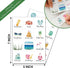 Beach Bingo Game for 24 Players, Family Activities, Bingo Cards for Party Supplies, Young Adults Gifts