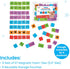 hand2mind Phonics Word-Building Magnetic Letter Tiles, Set of 6 for Kindergarten Letter Recognition and Phonemic