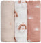 GLLQUEN BABY Receiving Blanket Boy Cotton Muslin Swaddle Blankets Girl Newborn Squares