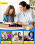 TEKFUN 10inch LCD Writing Tablet Doodle Board, Colorful Drawing Pad for Kids, Mess Free Coloring, Toys Gifts (Pink)