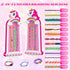 Tqeieu 4-6 6-8 8-12,2-in-1 Toy,4 5 6 7 8 9 10 11 12 Unicorn Toys for Girls Age Friendship Bracelet Making Kit