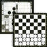 30 Checkers Board Game with Checkers Pieces - Classic Board Game for Kids and Adults