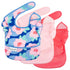 Tiny Twinkle Mess-Proof Baby Bibs for Eating | Waterproof, Wipeable Toddler Bibs