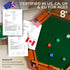 1-6 16-inch 12 Shut The Box Game Wooden Board for Players - Shut The Box Game Numbers for Adults & Kids - Ideal
