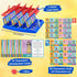 Quilinz 2 24 Bible Character Mystery Game, Who I Am Board Games for Kids, Players Logic Deduction Christian Games