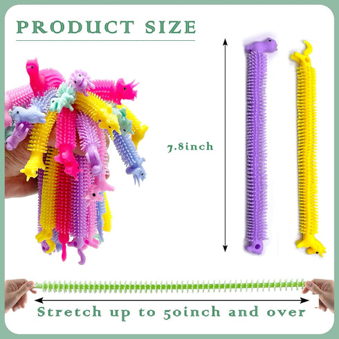 30 Pack YZXODN Stretchy Strings Fidget Toys, Sensory Toys Bulk for Kids, Adults Stress Relief, Anti-Anxiety Autism