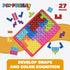 27pc Power Your Fun Pop Puzzle Popper Fidget Game - Jigsaw Puzzle Game Pop Push It Bubble Sensory Fidget Toys