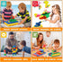 Kids 600pcs Set Building Blocks Construction Toy, Learning Playset STEM Educational Kit for Preschool Kindergarten