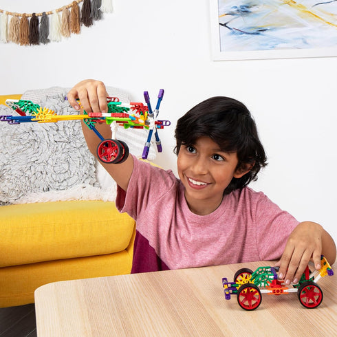 30 Set 8+ K'NEX Custom Cruisers Model with Storage Bag - STEM Building Kit, Kid Construction, Creative Play Toy Ages