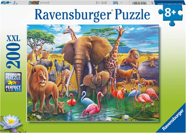 Ravensburger Exotic Safari 200 Piece Jigsaw Puzzle for Kids Age 8 Years