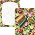CZXW 52" 28" Vegetables and Sandwiches Crib Sheets Fitted x Natural Cotton Soft & Breathable for Baby Crib Mattress