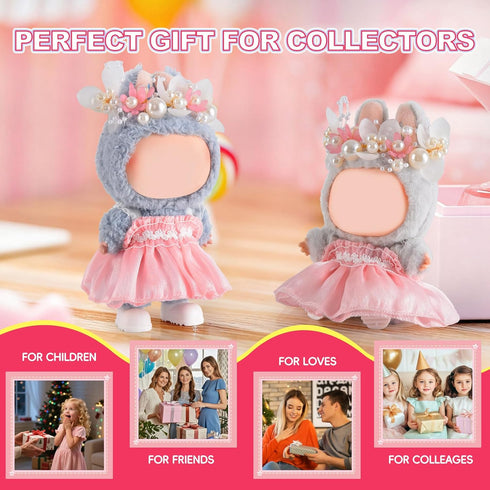 GDLSYLGHY 4-7In Elegant Doll Clothing for Labubu Accessories, Premium Doll Outfits for Dolls, Optimal for Dolls