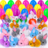 36 Pack Easter Egg Fillers with Easter Bunny Plush Easter Eggs with