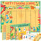 ATHENA FUTURES Potty Training Chart for Toddlers - Dinosaur Design Sticker Chart with Certificate and Instruction