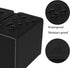 AEGIS GUARDIAN Card Deck Box with Dice Tray for MTG Cards - Fits 150+ Sleeved Cards, Black