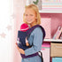 Bayer Deluxe Doll Carrier, Blue with Unicorn Design