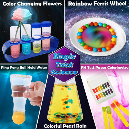 150 Set UNGLINGA Experiments Science Kits for Kids, S.T.E.M Educational Project Toys for Boys Girls Birthday Gifts