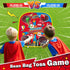 MENG YANG 3-in-1 3 4 5 6 7 8-12 Spider Bean Bag Toss Game for Kids Cornhole Board Outdoor Toys for Toddlers, Family Fun