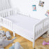 NTBAY 2 Pack Fitted Crib Sheet - 100% Brushed Microfiber, Super Soft 28x52 Inches for Standard Crib