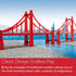 Sets 5-Piece Set 2 3 3 BRIO World Double Suspension Bridge - FSC-Certified Longest Wooden Train Track Bridge
