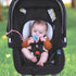 Set (4-Piece) Set 0+ Nuby Silicone Bungee - Tether for Pacifiers and Baby Bottles - Months