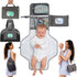 Portable Changing Pad - Waterproof Diaper Changing Mat - Foldable Diaper Changing Clutch Kit