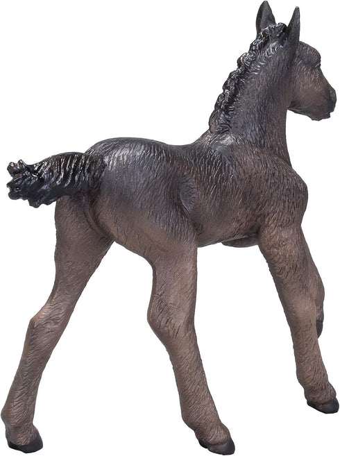 MOJO Hand Painted Black Arabian Foal Realistic Equestrian Horse Club Toy Figurine