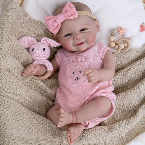 Aori Realistic Reborn Baby Dolls - Weighted Lifelike Newborn Baby Girl with