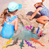 10Pcs Alligator Toy Animal Figure Bath Toys, Color Changing Crocodile Toy, Stress Relief Toys Adults, for Kids 3 Years and up, Water Table Toys for Themed Parties, Cake Topper, Kids Easter Basket