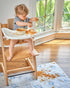 (30-Pack) 47 Dollop Premium Disposable Splat Mats Extra Large Water-Resistant High Chair Floor Protector Biodegradable