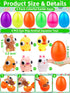 3.8" 6 Pack Large Squeeze Toys Eye Popping Squeeze Toy Fidget Toys Party Favors Classroom Exchange for Kids Classroom