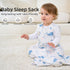 0-6 0.5 2-Way 2 Pack, Baby Sleep Sack Months, TOG Wearable Blanket for Baby Boy and Girl, Zipper Newborn and Infant