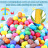 Junkin 1000 Pcs Magic Foam for Crafts, Corn Craft Kit for Arts and Crafts, Bulk for STEM Building Model Toys for