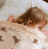 Little Jump Baby Blankets Minky Blankets for Unisex Boys Girls, Soft Fluffy Crib Blankets with Muslin Cotton Front