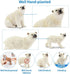 Toymany 6PCS Polar Bear Figurines Toy - Realistic Plastic Arctic Animals Family Set for Christmas Educational Toys