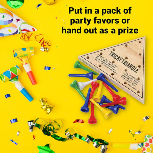 U.S. Toy Tricky Triangle Game - Assorted Travel Games, MU845