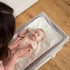 (3 Pack) 27 14 inches Bamboo Rayon Waterproof Rayon Changing Table Mat - Reusable Diaper Changing Liners - Leak-Proof