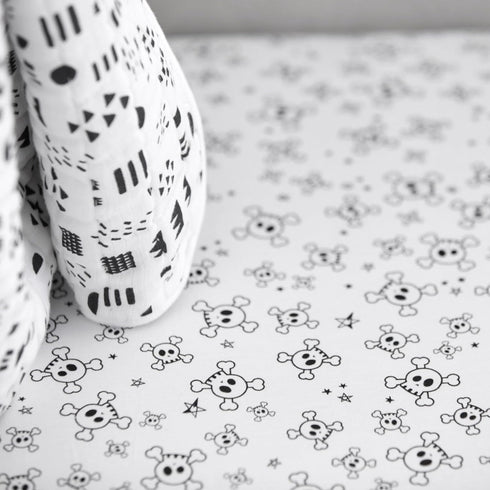 Organic Cotton Fitted Crib Sheet for Babies