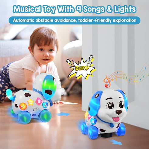 1 6-12-18 1 1st Musical Toy for Year Old Boy Girl, Baby Toys Months, Puppy Toddler Learning for Year Old Boy Gifts