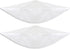 Simple Houseware 2 Pack Stuffed Animal Toy Hammock Net, Corner Wall Storage for Kids Room, White