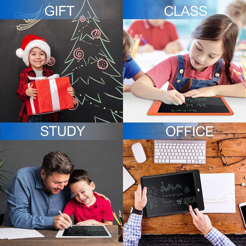EooCoo Toys for Ages 3-6, 10 Inch LCD Writing Tablet, Electronic Drawing Board, Kids Birthday Gift, Travel Essential