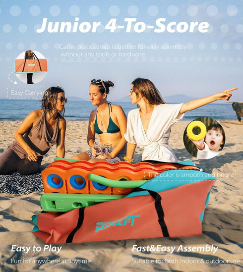 47" Jumbo 4-in-a-Row Carry Bag - Weather-Resistant & Sturdy for Storing Giant 4-to-Score Games (Game Not Included)