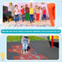 Liliful 30 Pcs 15'' Hopscotch Ring Game Set with 45 Connectors for Outdoor Obstacle Course for Kids