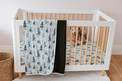 Pobibaby Soft Neutral Baby Blanket - Comfortable Premium Cotton Toddler Quilt, Ideal for Boys and Girls - Perfect Baby