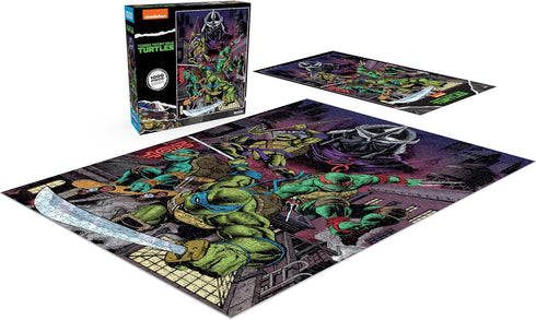 Buffalo Games - Viacom - Heroes in a Half-Shell - 1000 Piece Jigsaw Puzzle for Adults, Perfect for Game Nights
