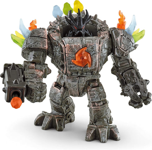 20 Playset 9" Set 7+ 42549 Schleich Eldrador Creatures - PC Master Robot, Mini Creature, and Weapons - Moveable Action